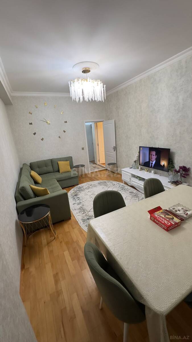 2 otaqlı Yeni tikili, Memar Əcəmi m., Bakı