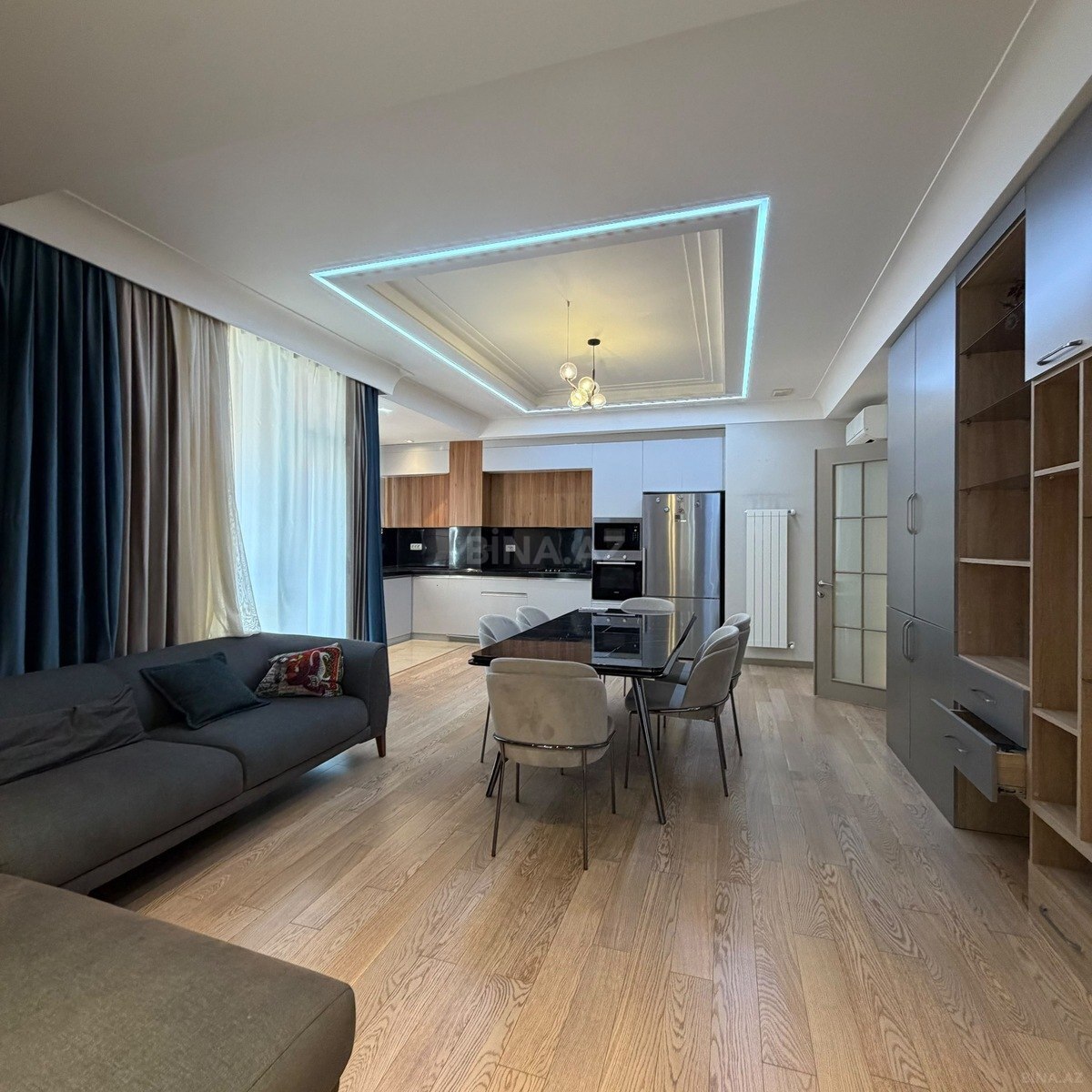 3 otaqlı Yeni tikili, Nərimanov r., Bakı