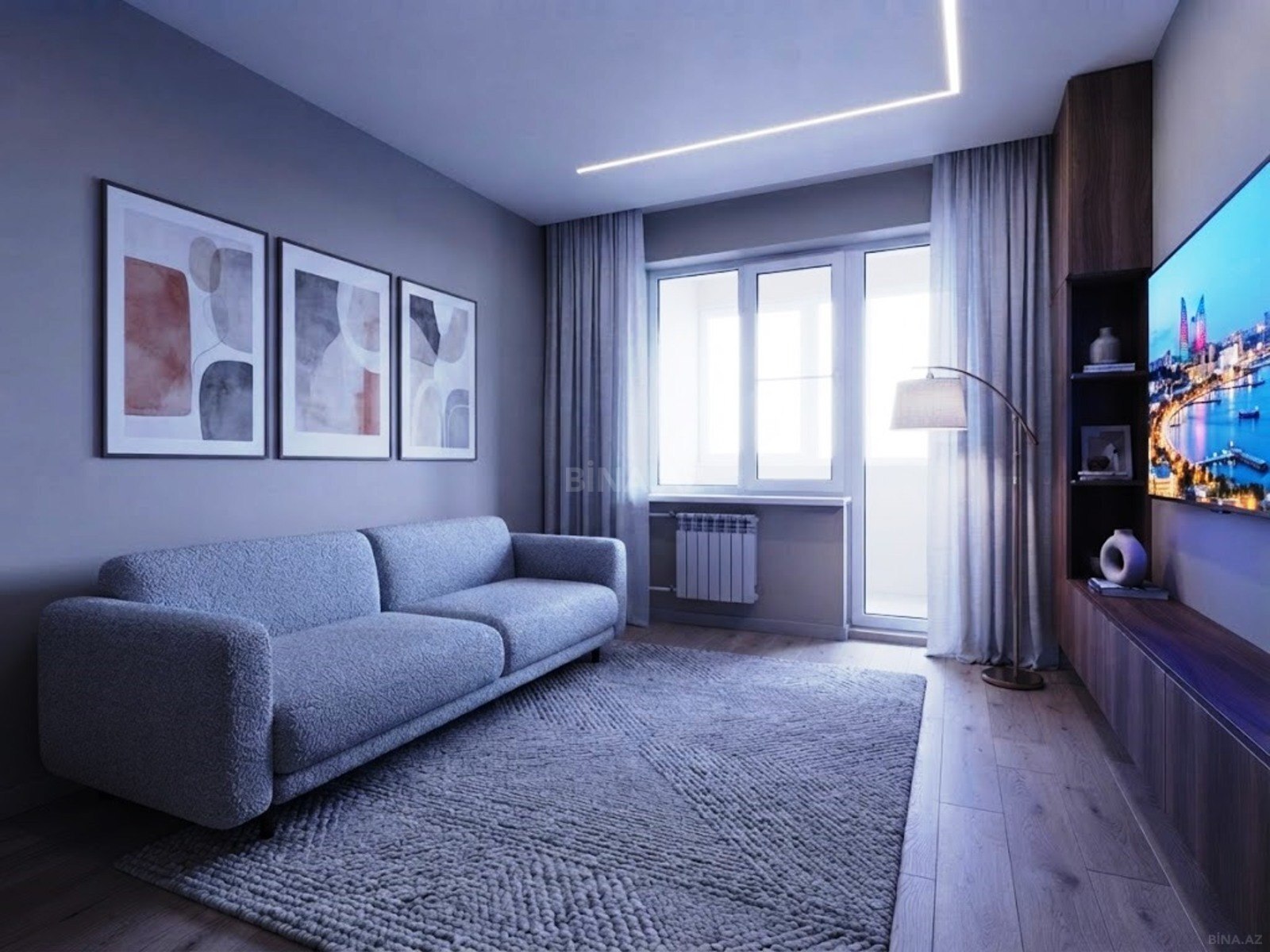 3 otaqlı Köhnə tikili, Əhmədli m., Bakı