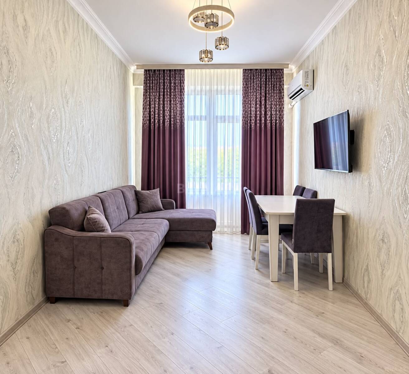 2 otaqlı, 59.5 m²