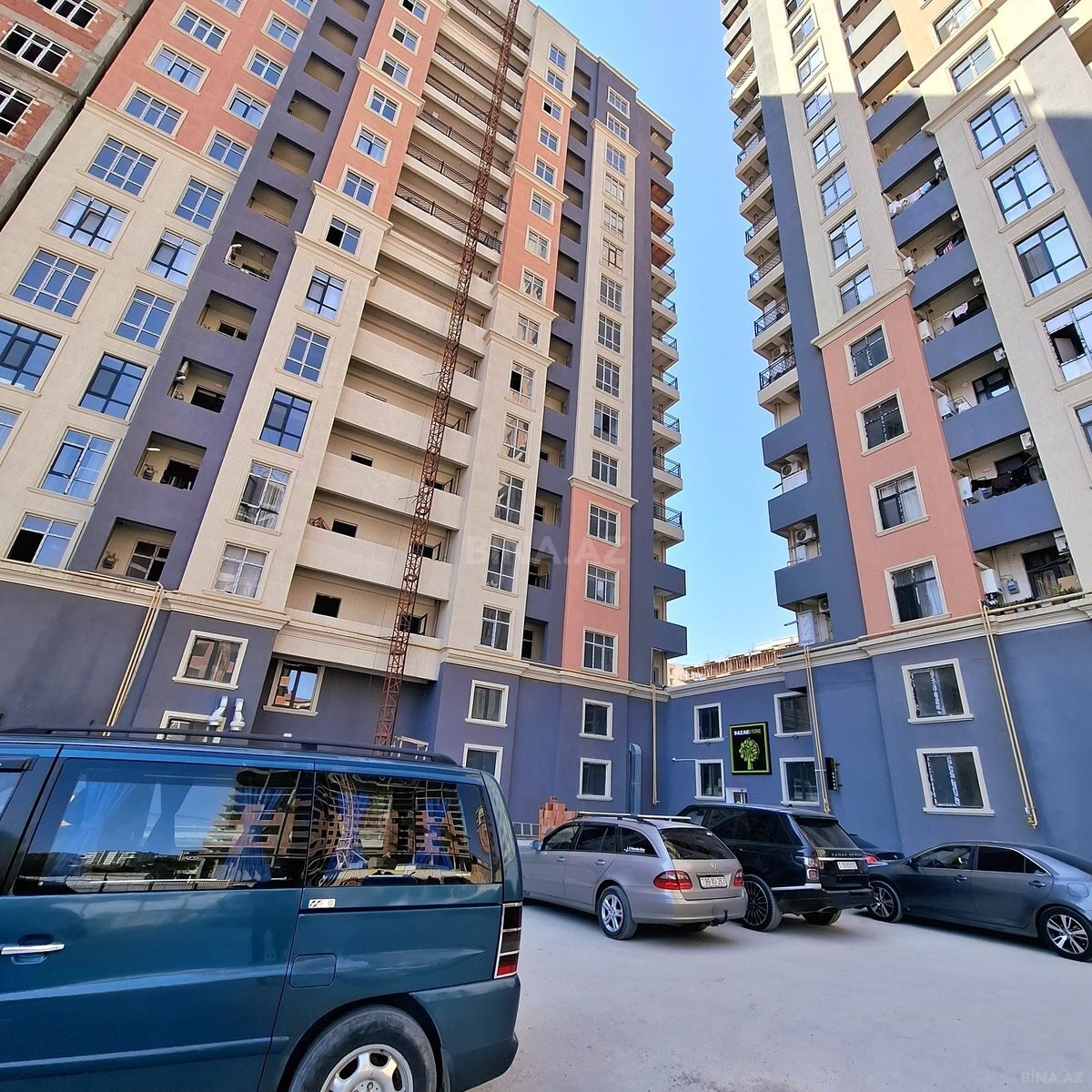 2 otaqlı Yeni tikili, Qara Qarayev m., Bakı