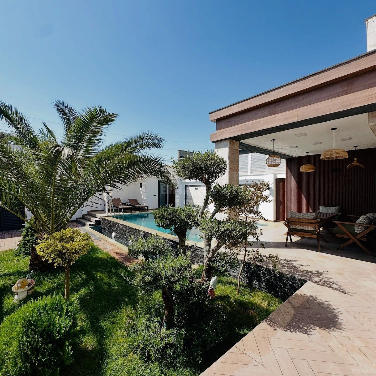 4 otaqlı Həyət evi/Bağ evi, Mərdəkan q., Bakı