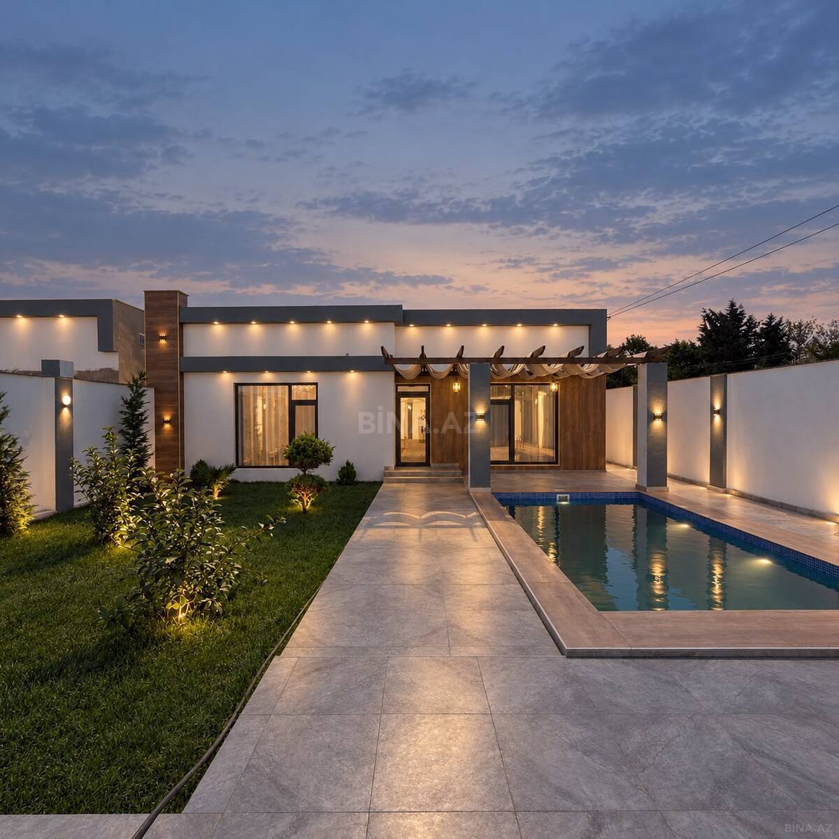 4 otaqlı Həyət evi/Bağ evi, Şüvəlan q., Bakı