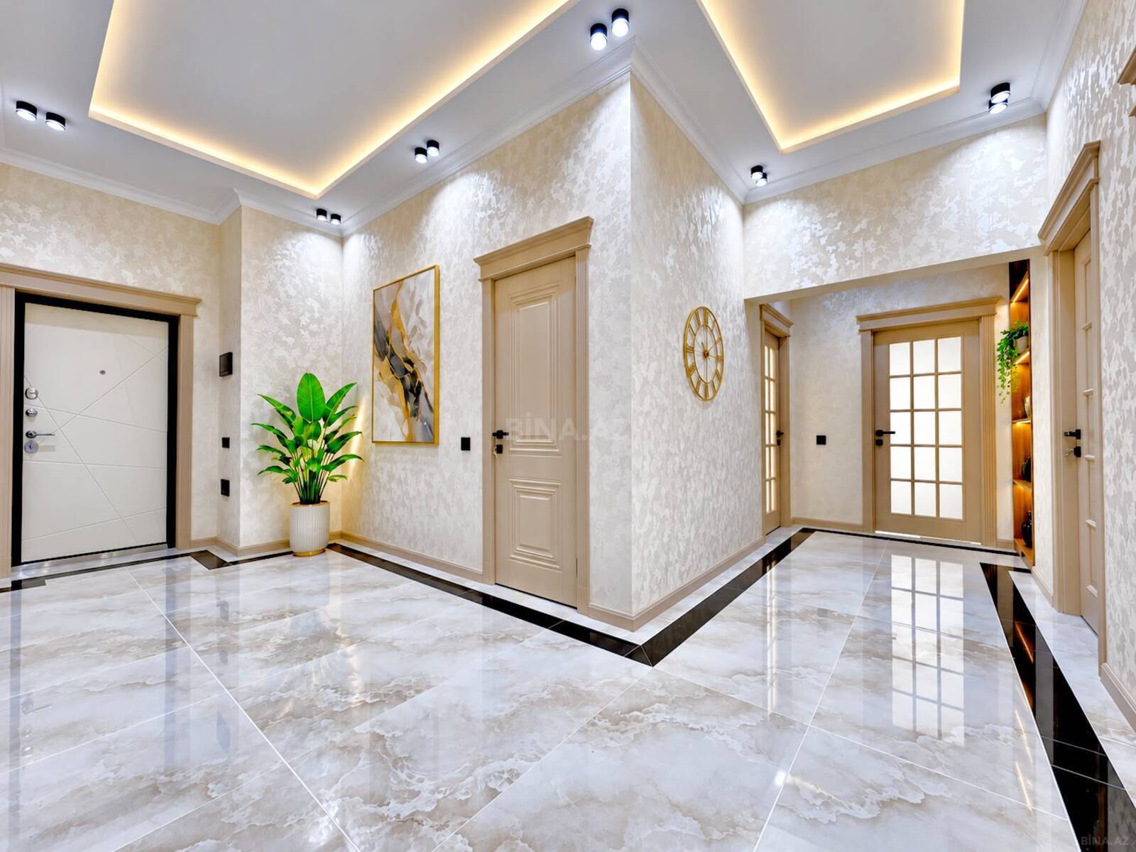 3 otaqlı Yeni tikili, Qara Qarayev m., Bakı
