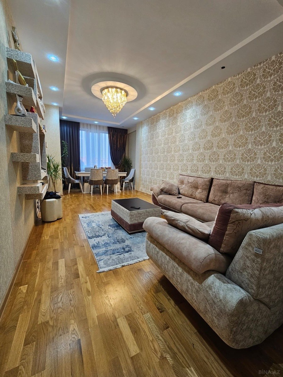 3 otaqlı Yeni tikili, Memar Əcəmi m., Bakı