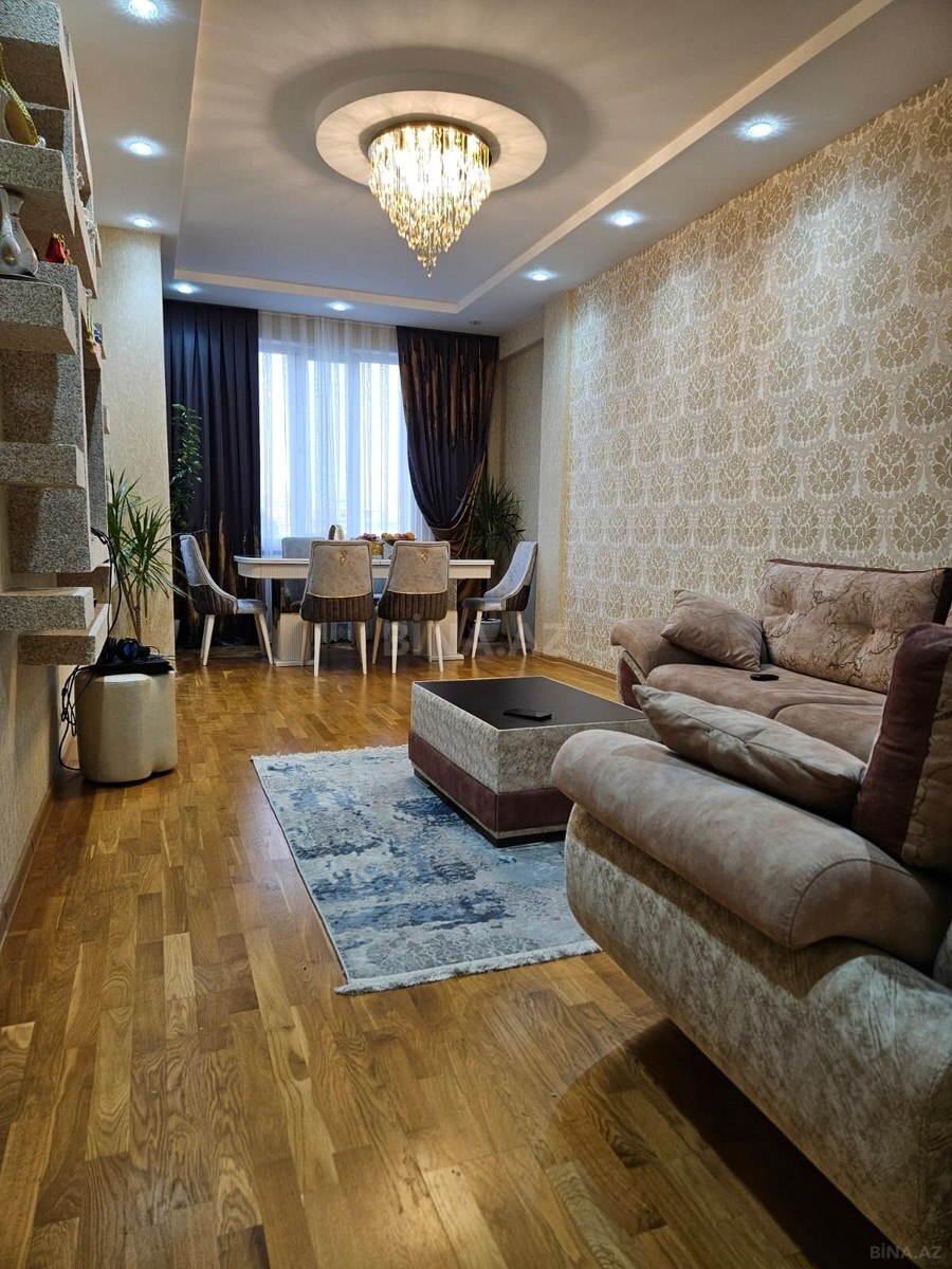 3 otaqlı Yeni tikili, Memar Əcəmi m., Bakı