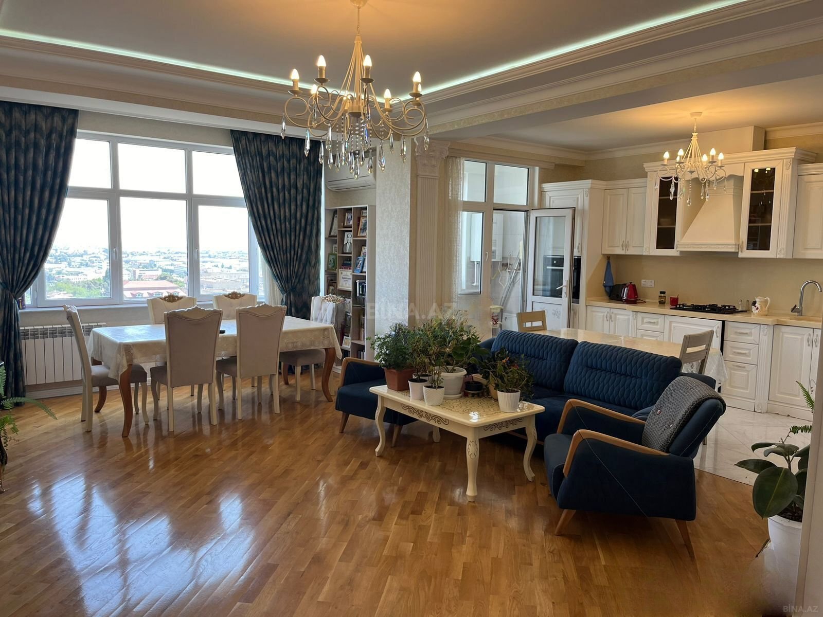 3 otaqlı Yeni tikili, Qara Qarayev m., Bakı