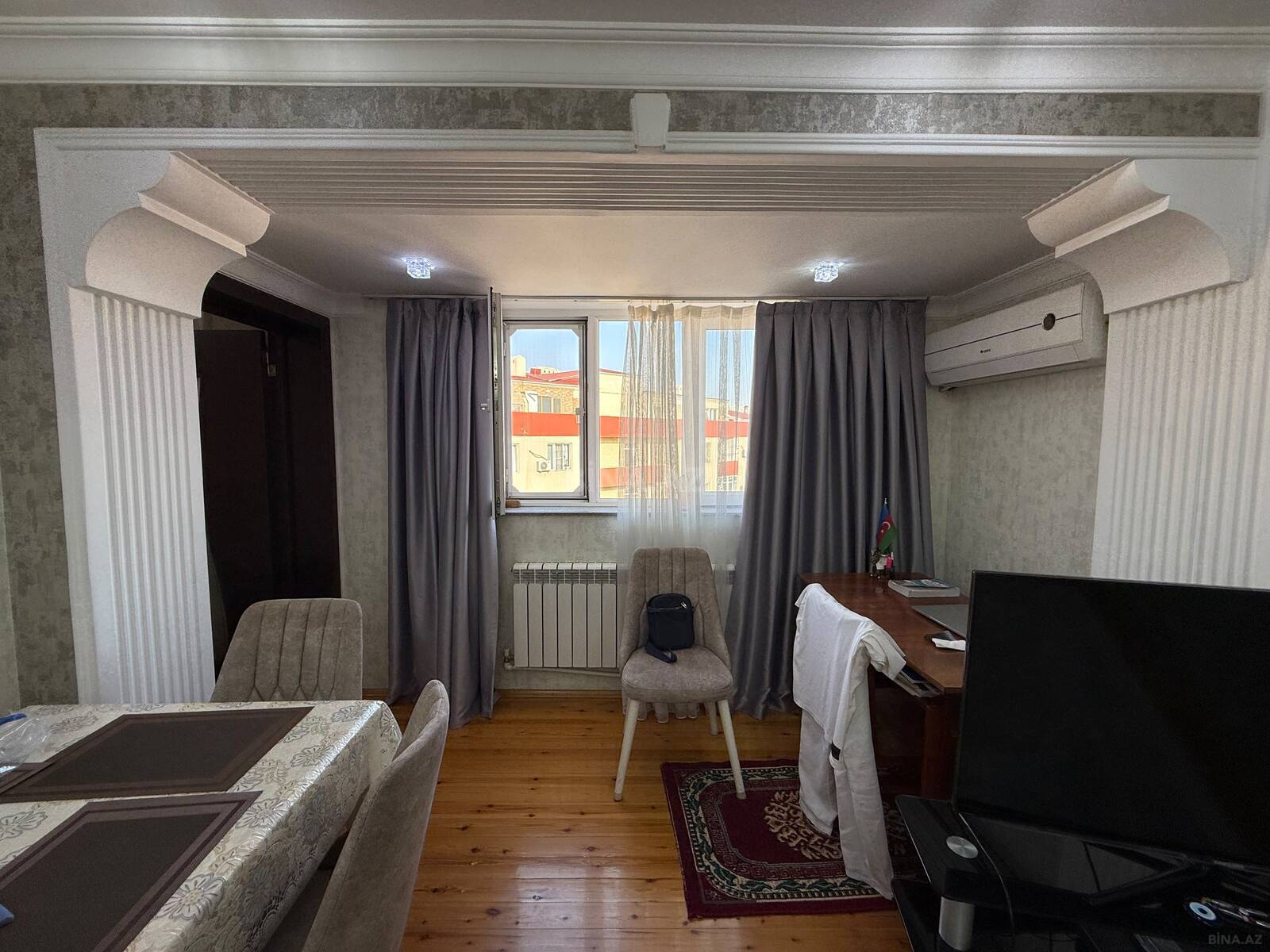 3 otaqlı Yeni tikili, Həzi Aslanov m., Bakı