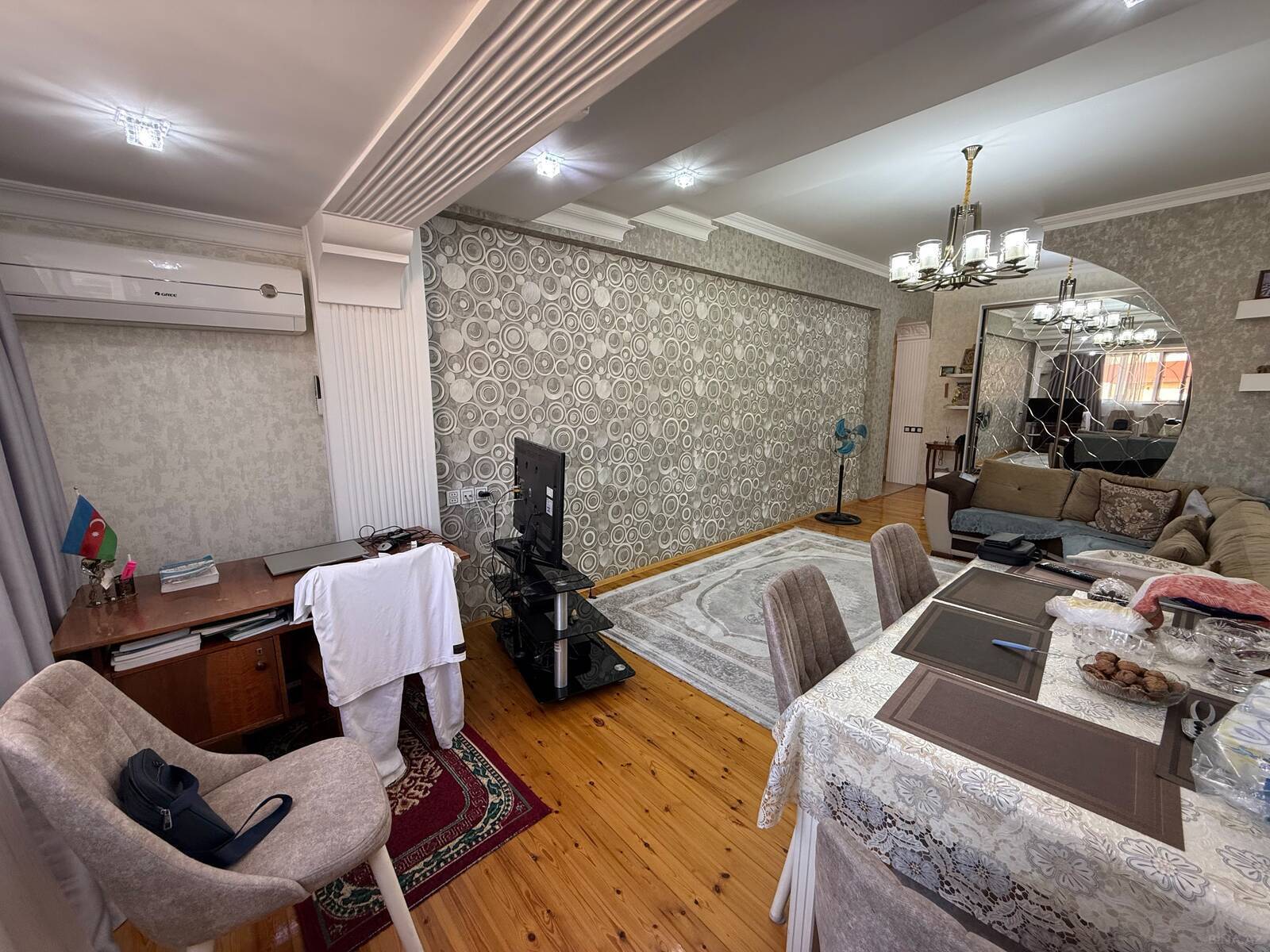 3 otaqlı Yeni tikili, Həzi Aslanov m., Bakı