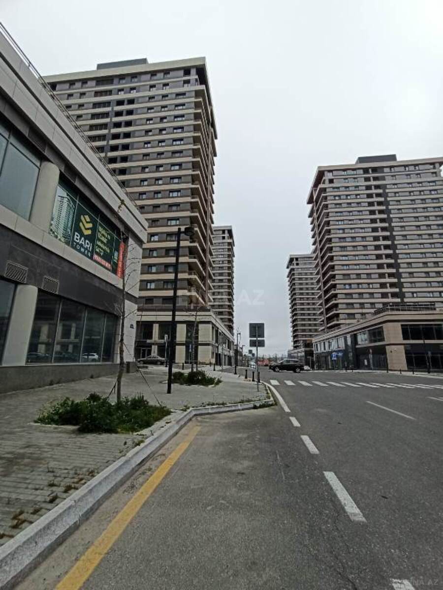 3 otaqlı Yeni tikili, Ağ şəhər q., Bakı