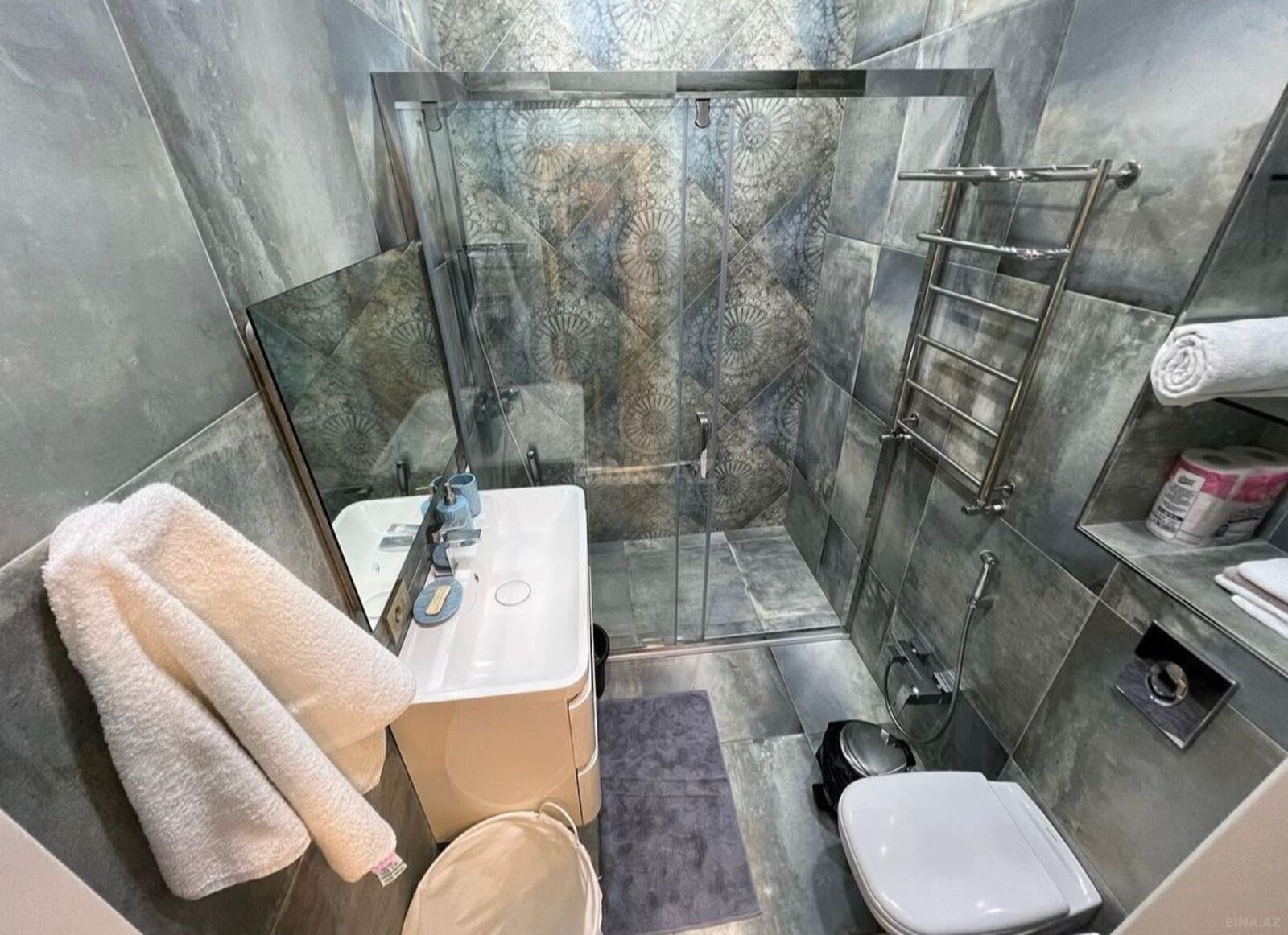 2 otaqlı Yeni tikili, Şah İsmayıl Xətai m., Bakı