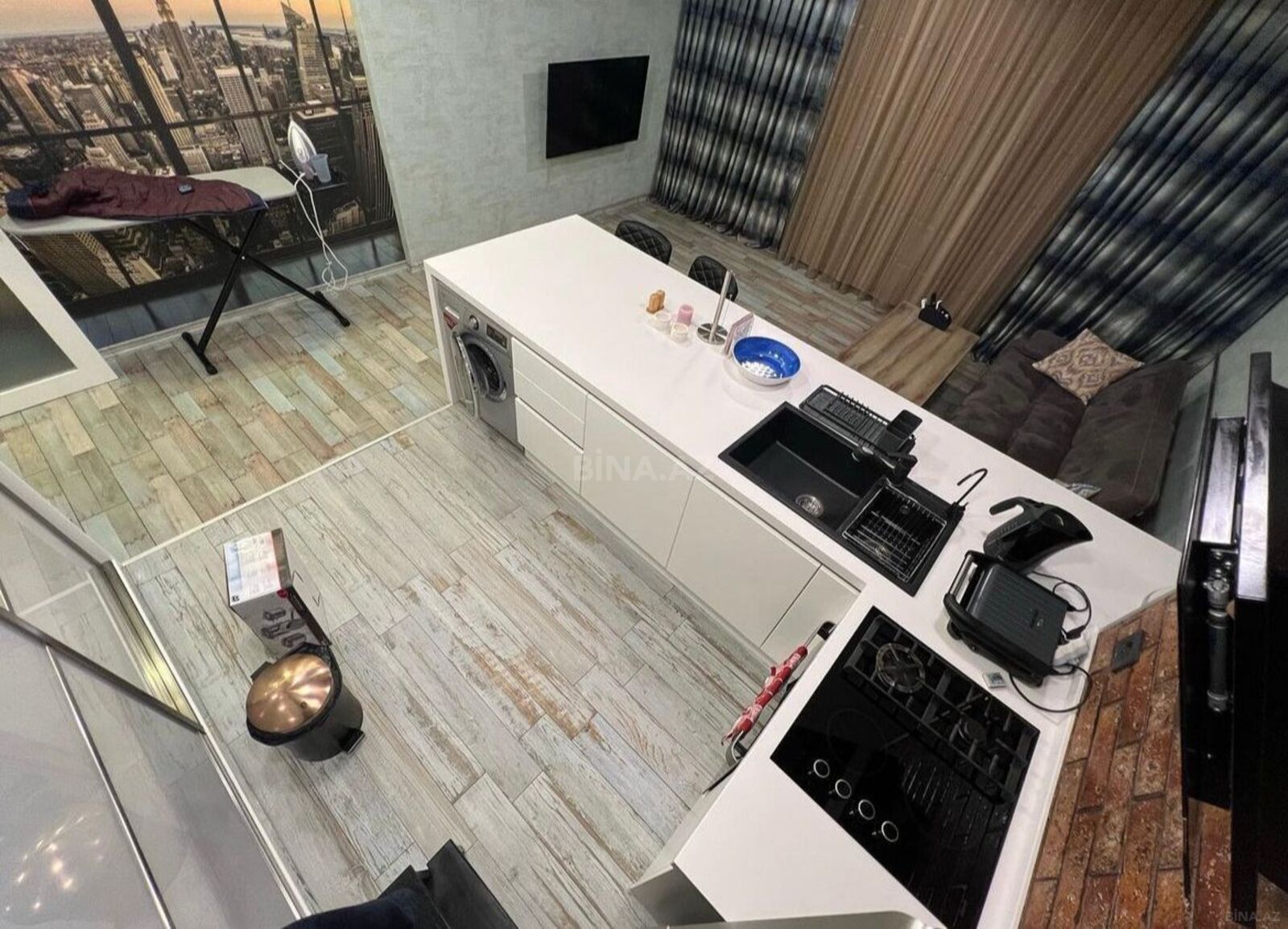 2 otaqlı Yeni tikili, Şah İsmayıl Xətai m., Bakı
