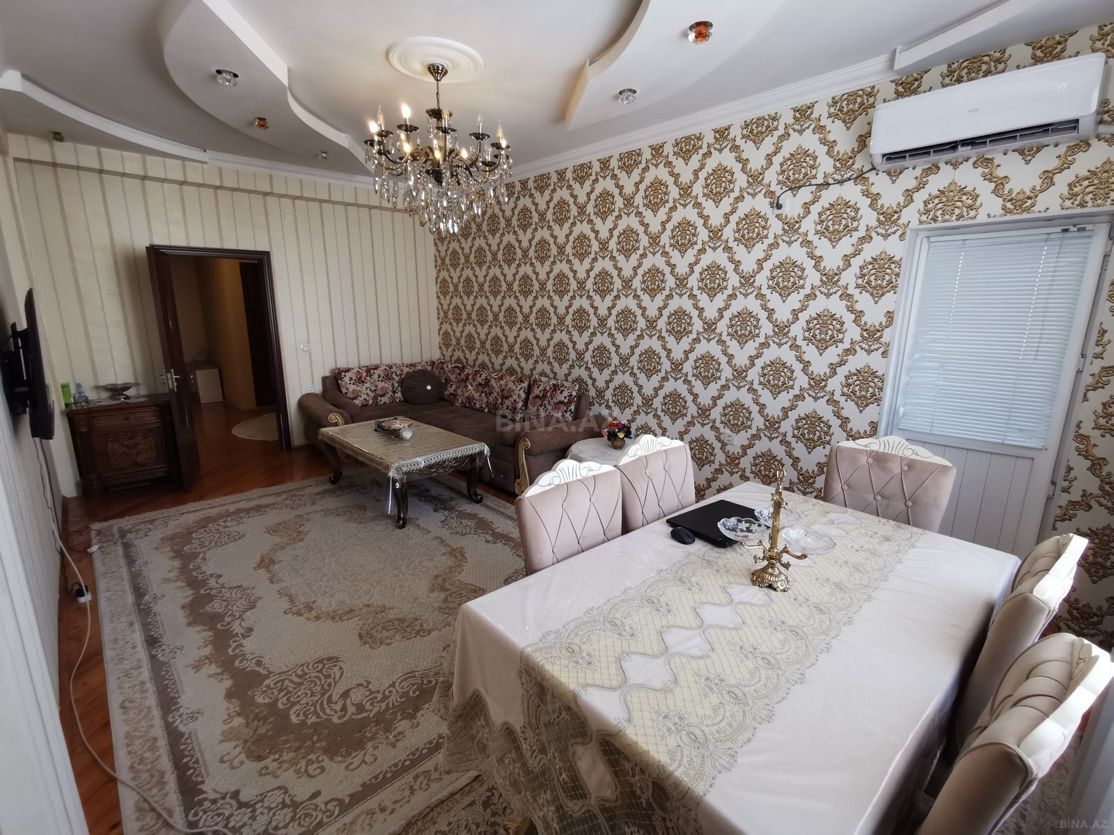 3 otaqlı Yeni tikili, Həzi Aslanov m., Bakı