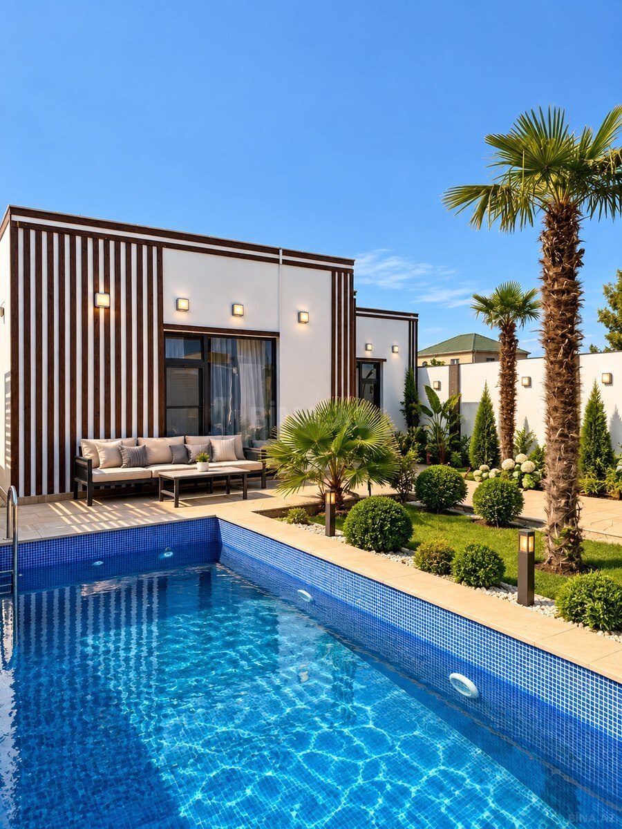 4 otaqlı Həyət evi/Bağ evi, Şüvəlan q., Bakı