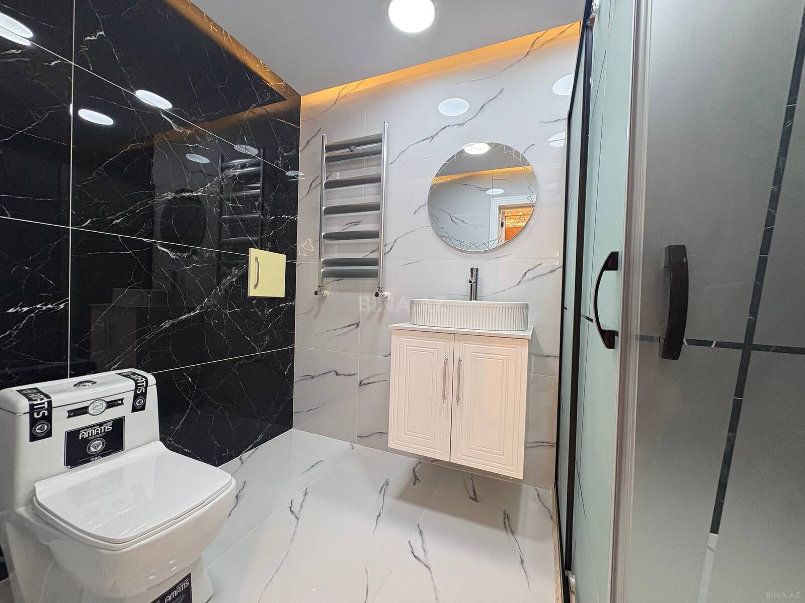 2 otaqlı Yeni tikili, Həzi Aslanov m., Bakı