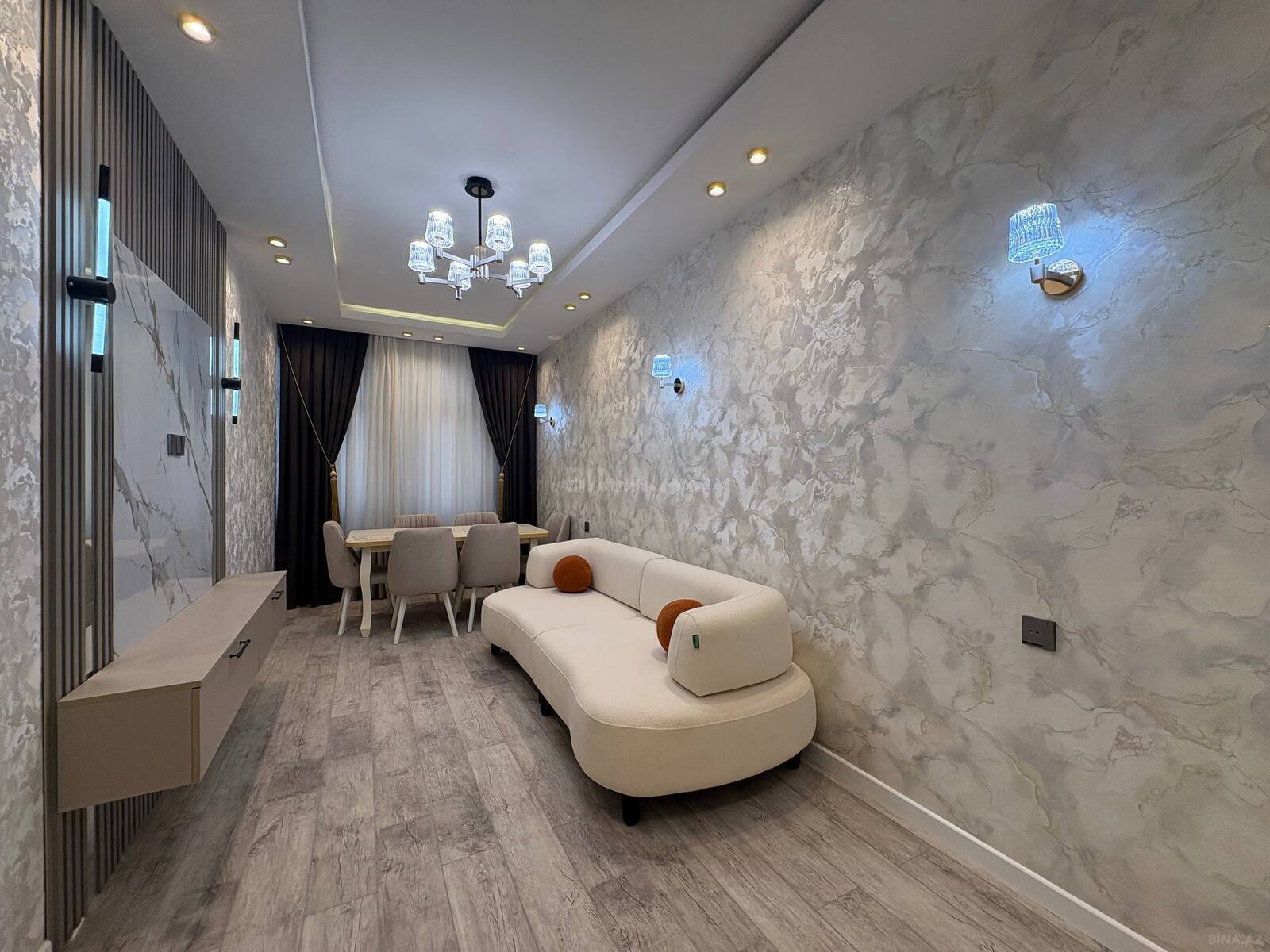 2 otaqlı Yeni tikili, Həzi Aslanov m., Bakı