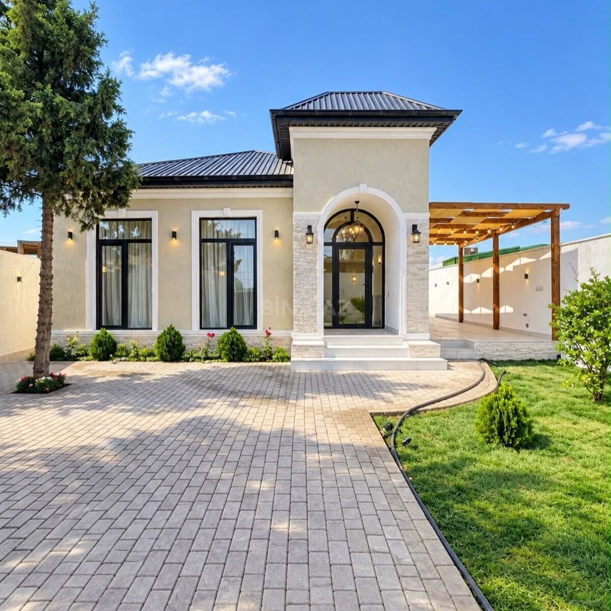4 otaqlı Həyət evi/Bağ evi, Şüvəlan q., Bakı