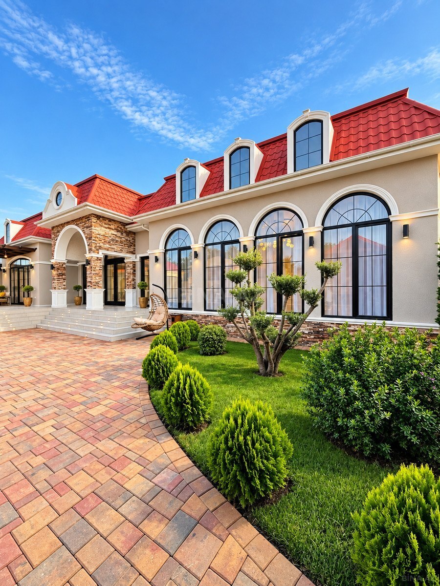 5 otaqlı Həyət evi/Bağ evi, Mərdəkan q., Bakı