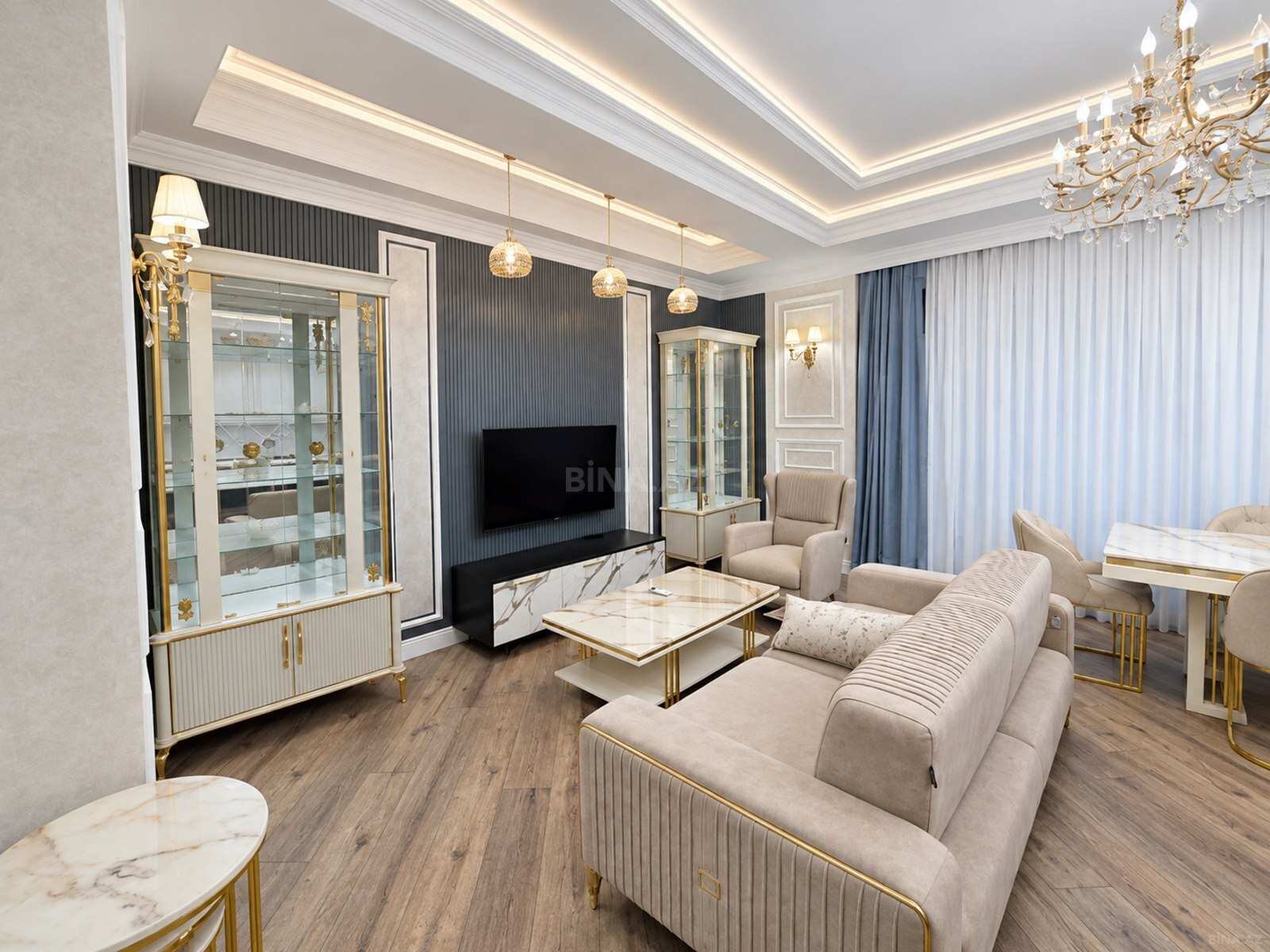 3 otaqlı Yeni tikili, Ağ şəhər q., Bakı