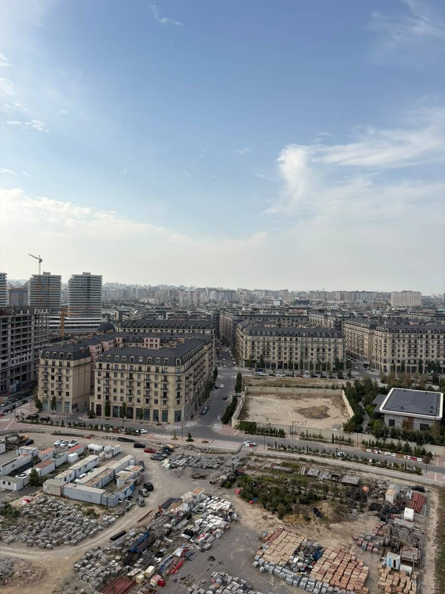 3 otaqlı Yeni tikili, Ağ şəhər q., Bakı