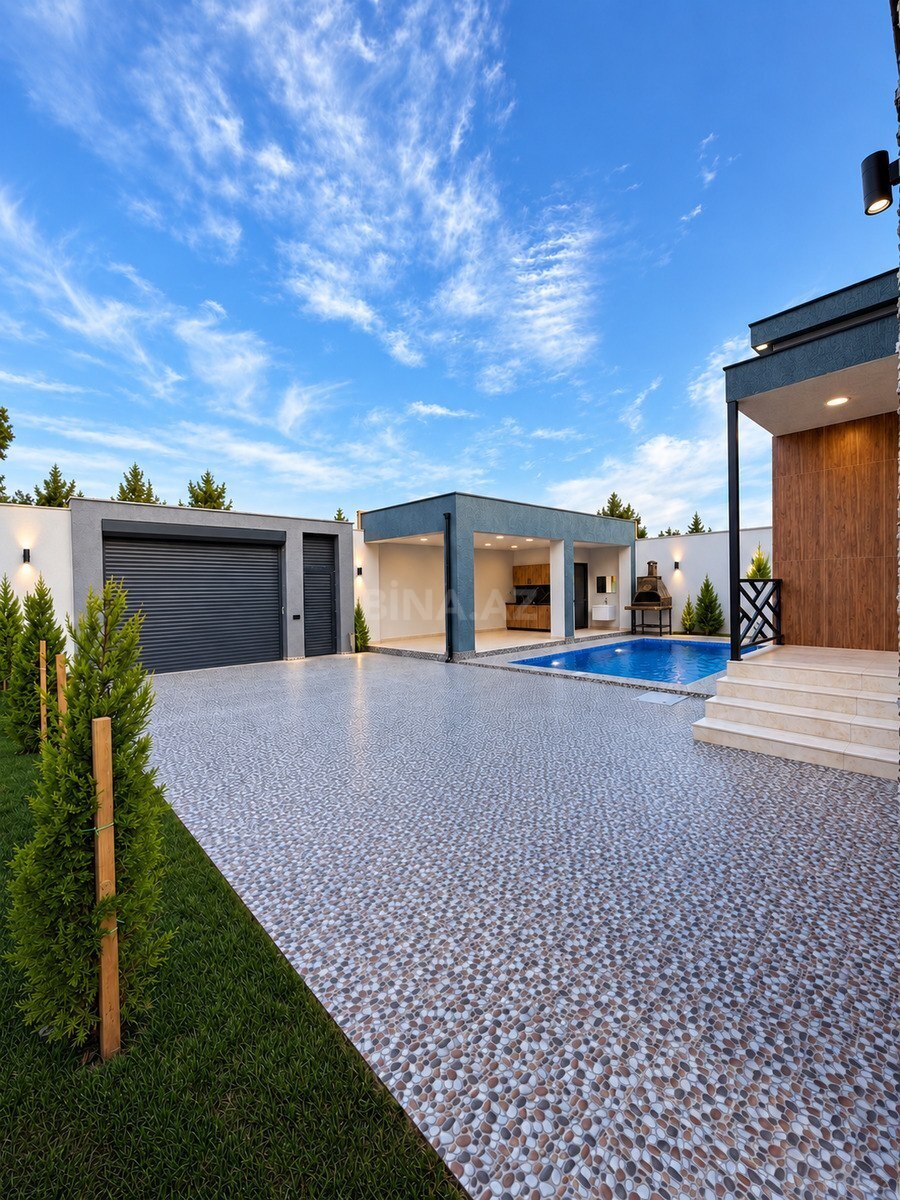 4 otaqlı Həyət evi/Bağ evi, Mərdəkan q., Bakı