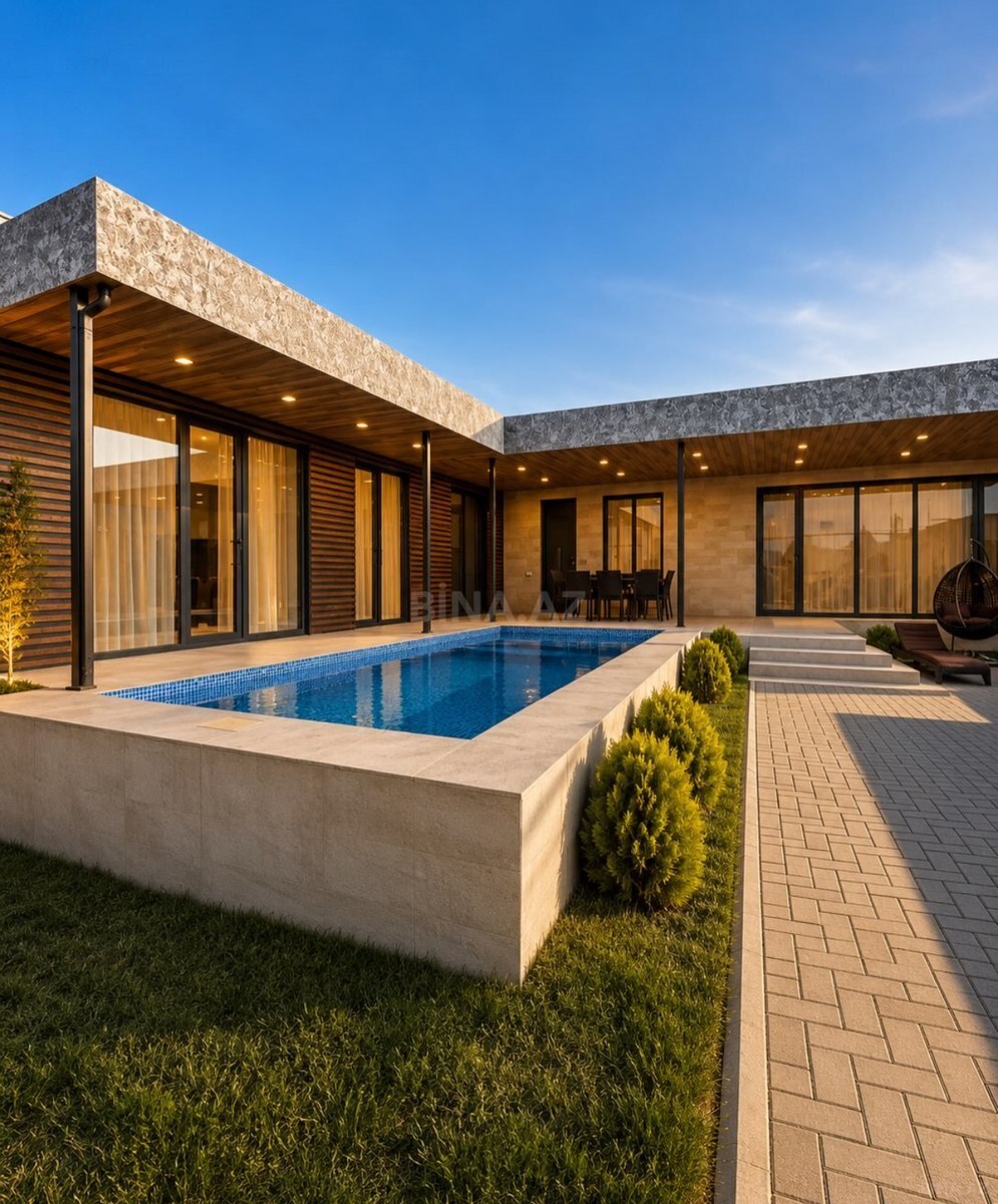 4 otaqlı Həyət evi/Bağ evi, Mərdəkan q., Bakı