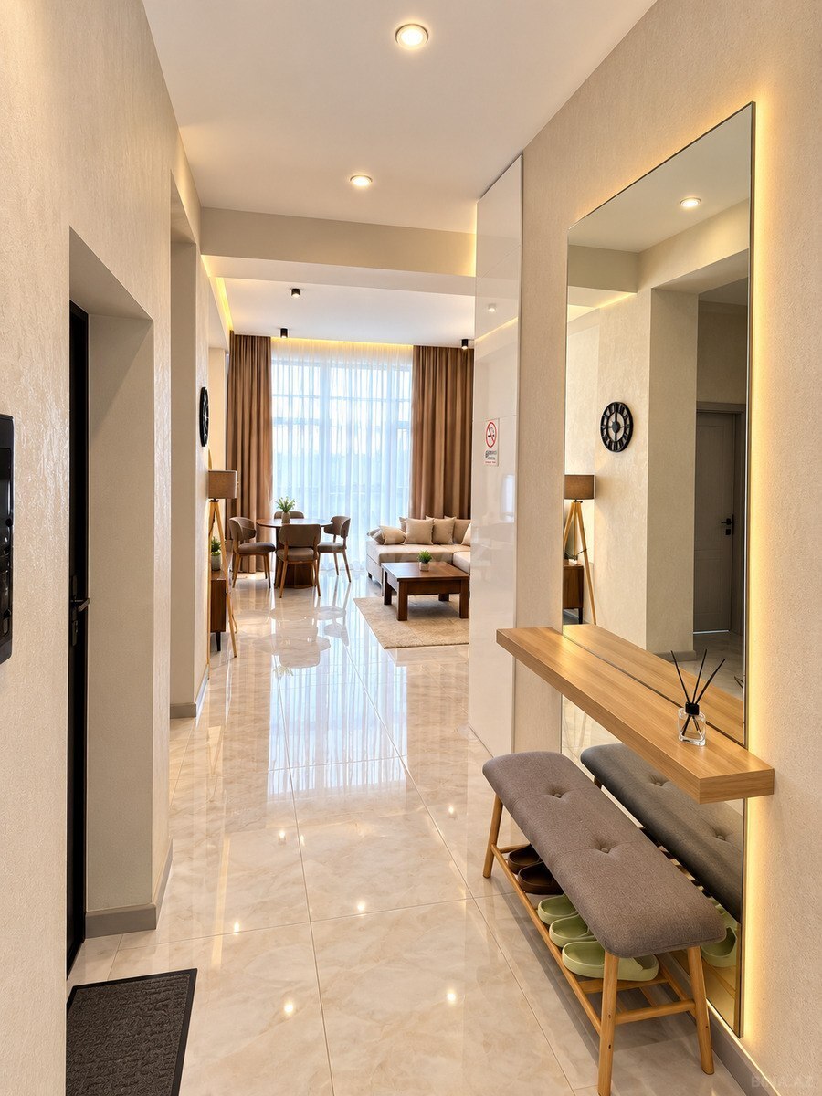 2-room apartment for daily rent, Sea Breeze, Baku