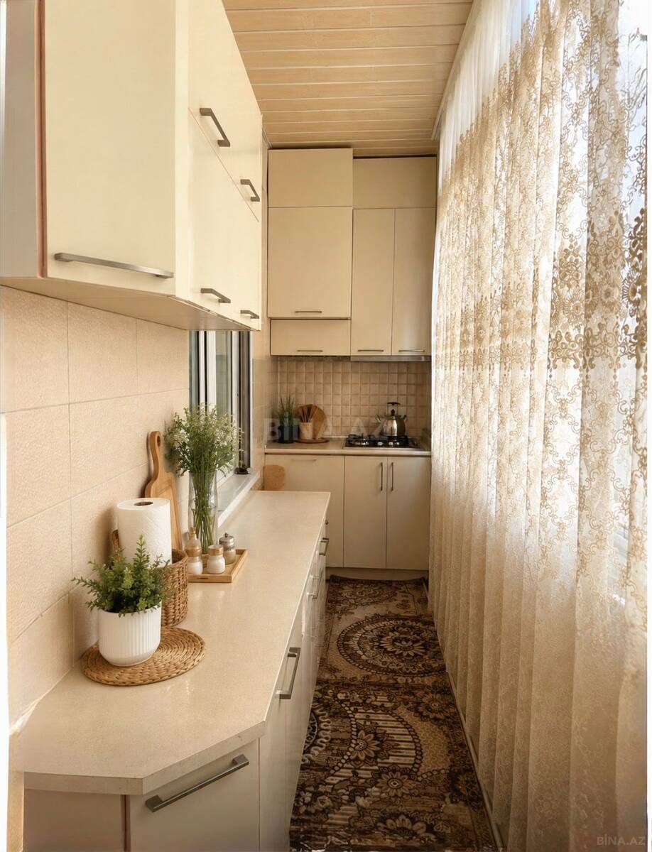 3 otaqlı Yeni tikili, Həzi Aslanov m., Bakı