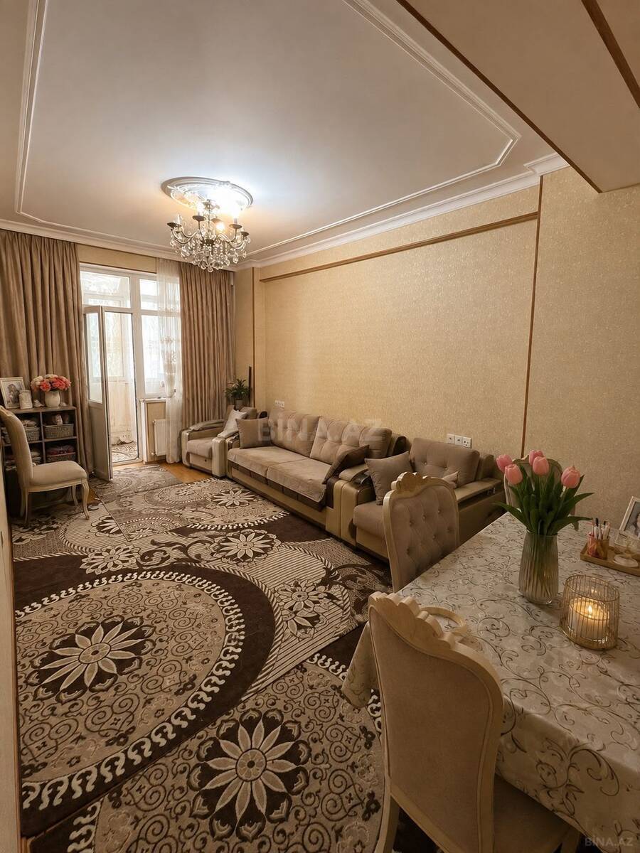 3 otaqlı Yeni tikili, Həzi Aslanov m., Bakı