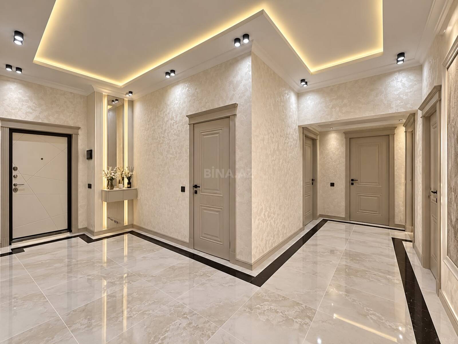 3 otaqlı Yeni tikili, Qara Qarayev m., Bakı