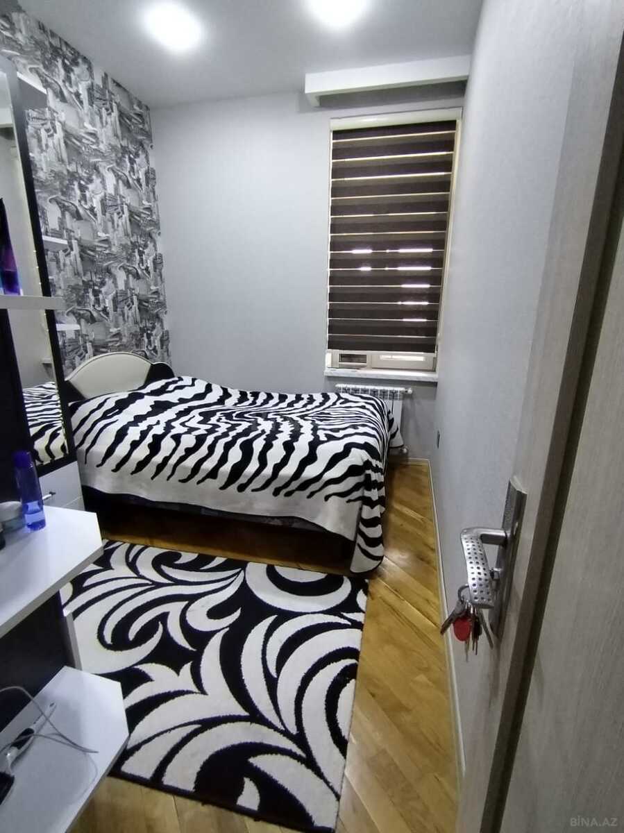 3 otaqlı Yeni tikili, Memar Əcəmi m., Bakı