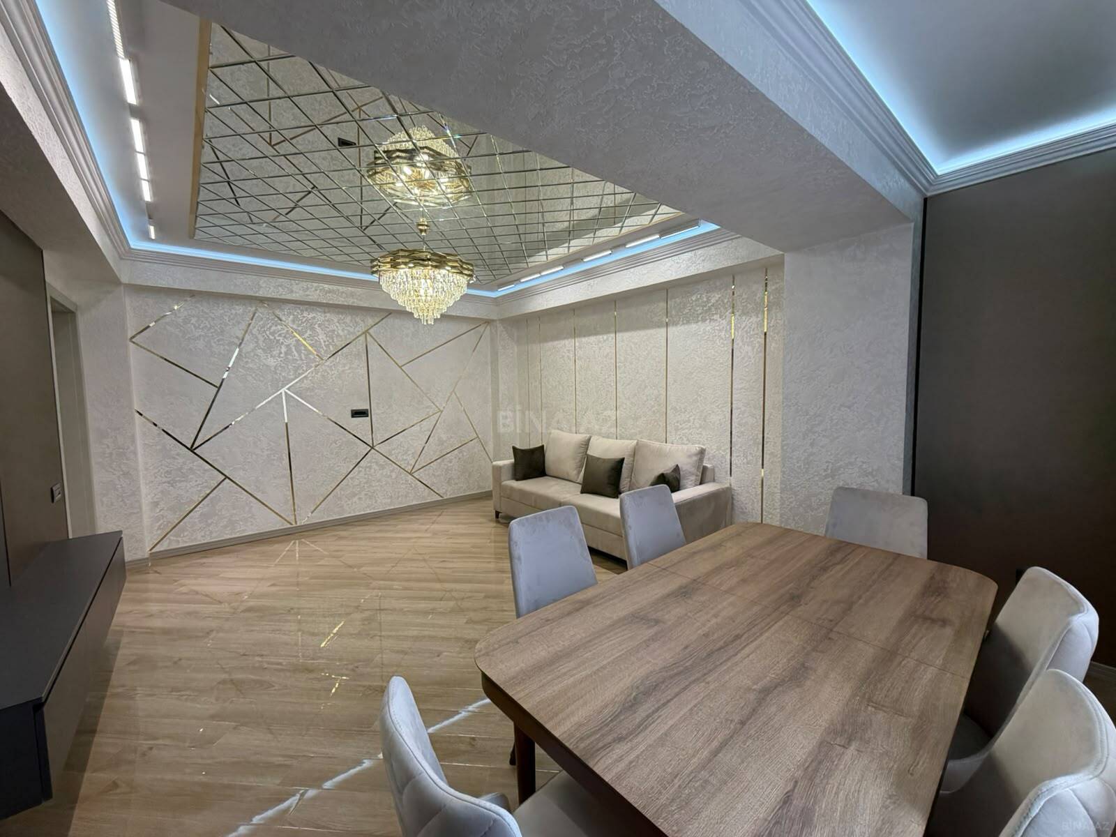 3 otaqlı Yeni tikili, Qara Qarayev m., Bakı