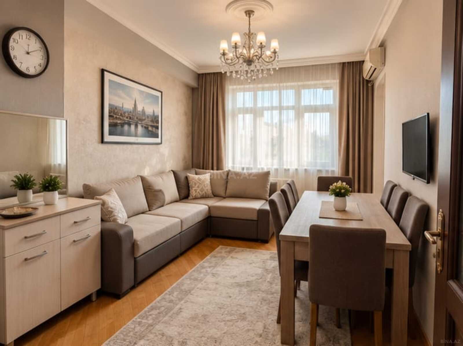 2 otaqlı Yeni tikili, Həzi Aslanov m., Bakı