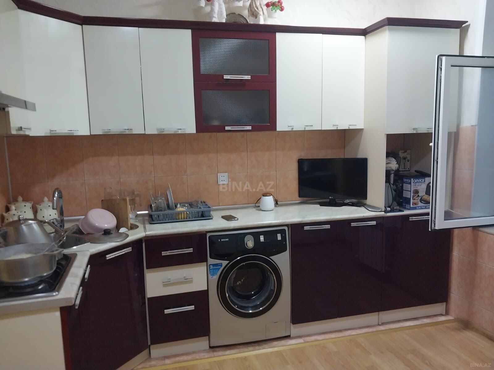 3 otaqlı Yeni tikili, Həzi Aslanov m., Bakı