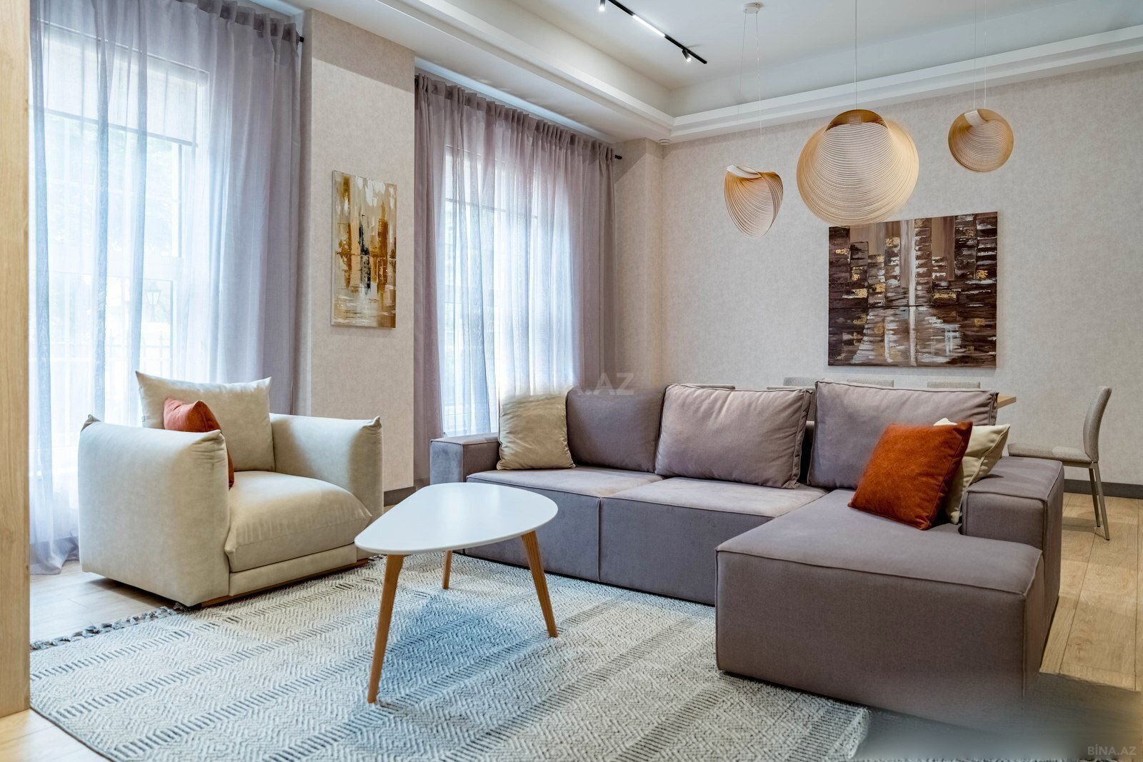 2 otaqlı Yeni tikili, Ağ şəhər q., Bakı
