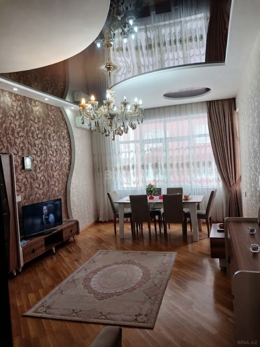 3 otaqlı Yeni tikili, Qara Qarayev m., Bakı