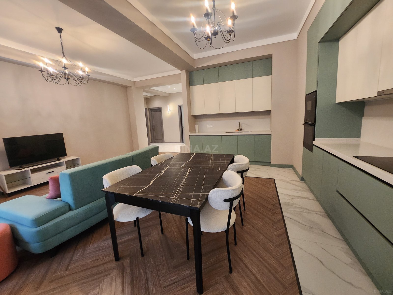 3 otaqlı Yeni tikili, Ağ şəhər q., Bakı