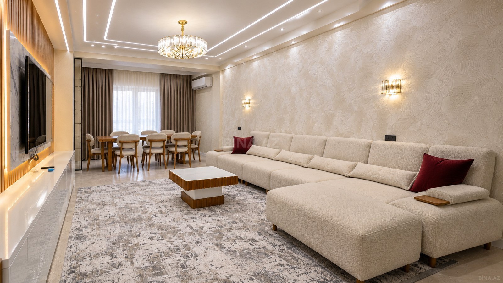 4 otaqlı Yeni tikili, Nəriman Nərimanov m., Bakı