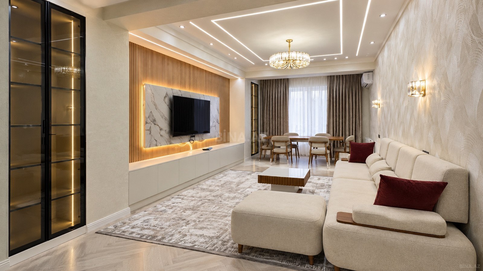 4 otaqlı Yeni tikili, Nəriman Nərimanov m., Bakı