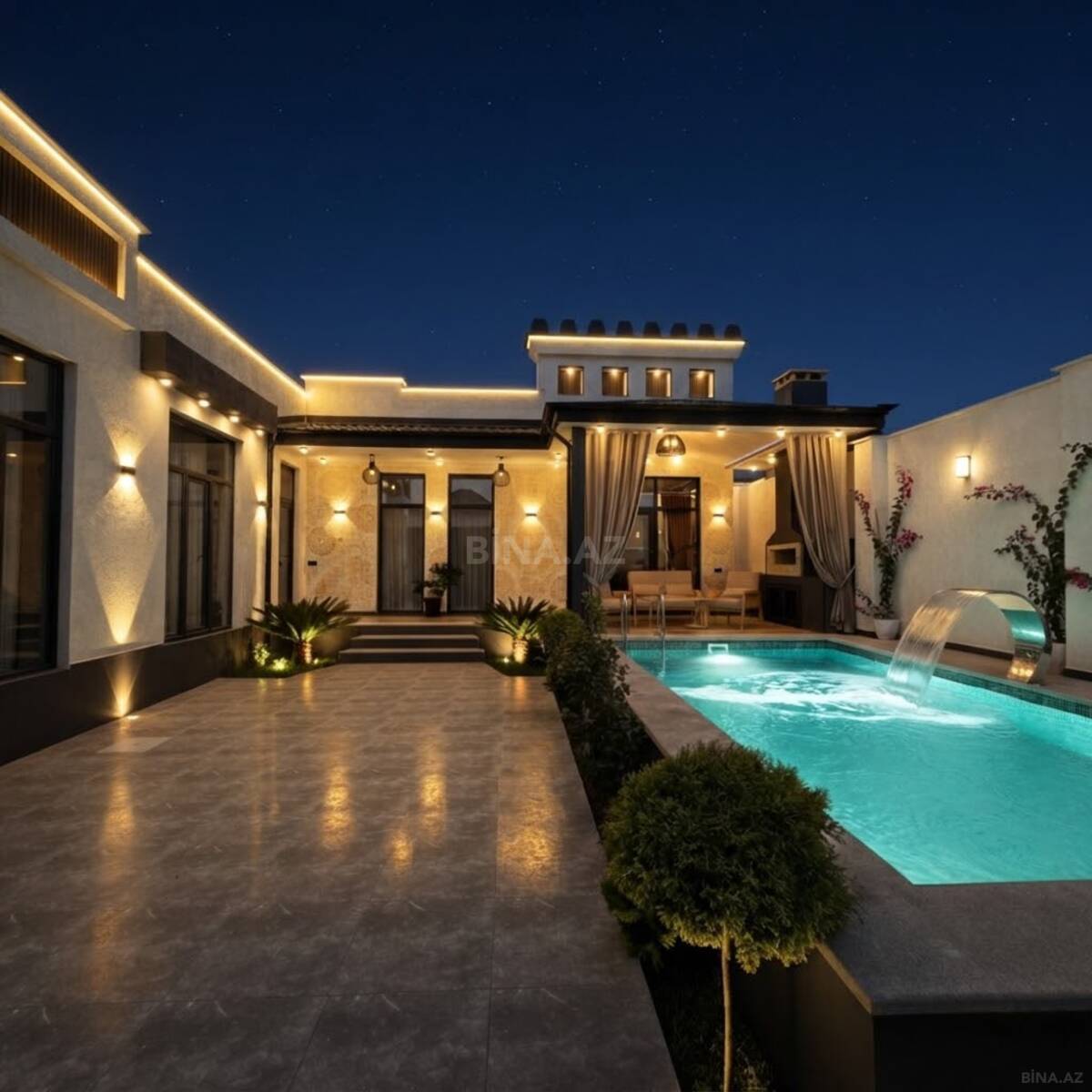 4 otaqlı Həyət evi/Bağ evi, Mərdəkan q., Bakı