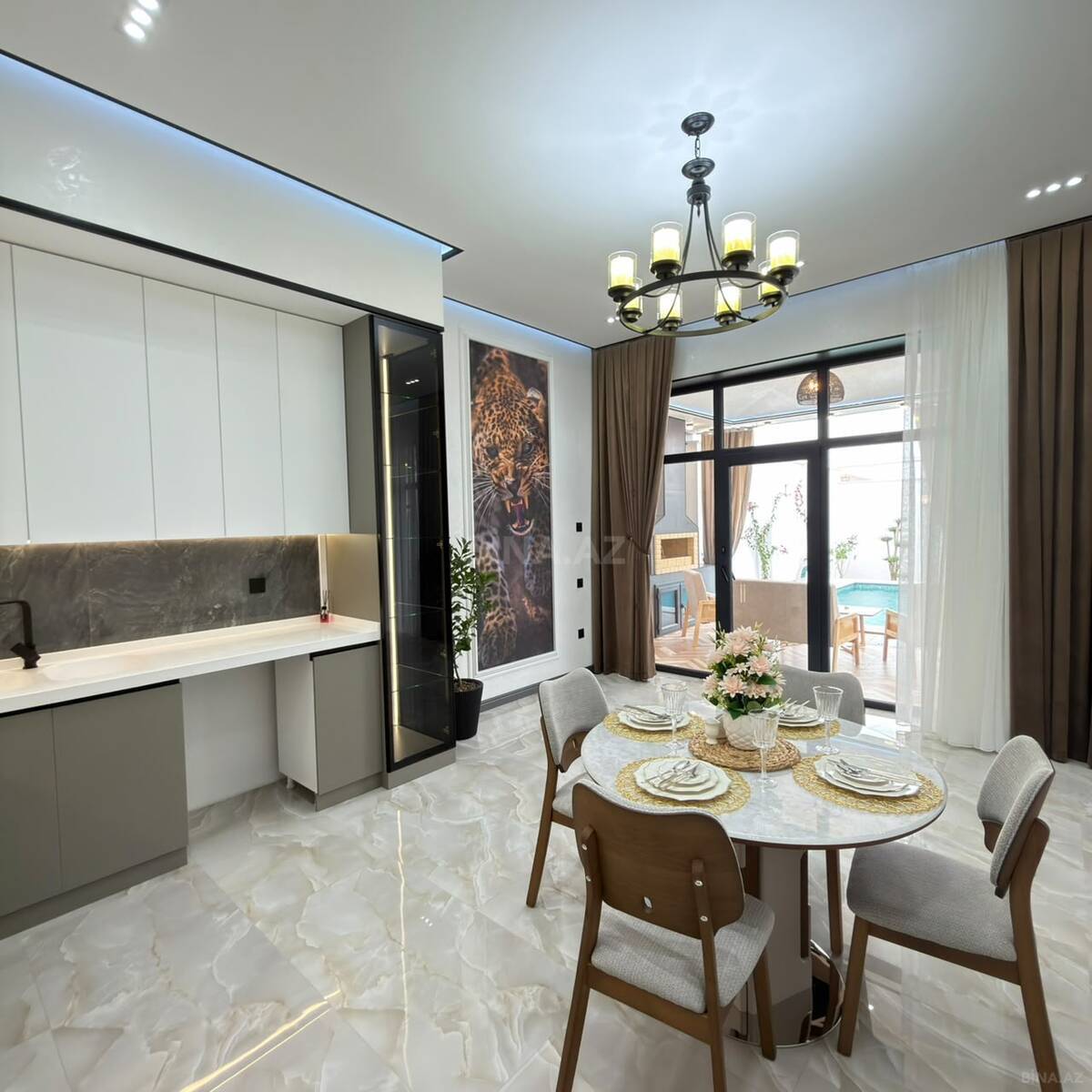 4 otaqlı Həyət evi/Bağ evi, Mərdəkan q., Bakı