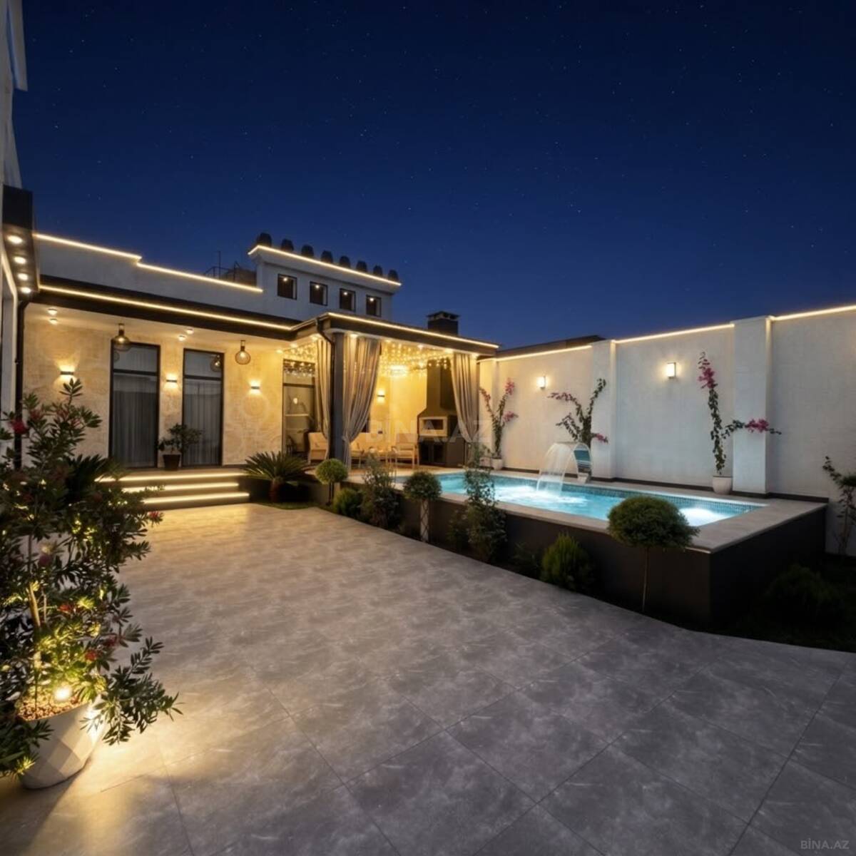 4 otaqlı Həyət evi/Bağ evi, Mərdəkan q., Bakı