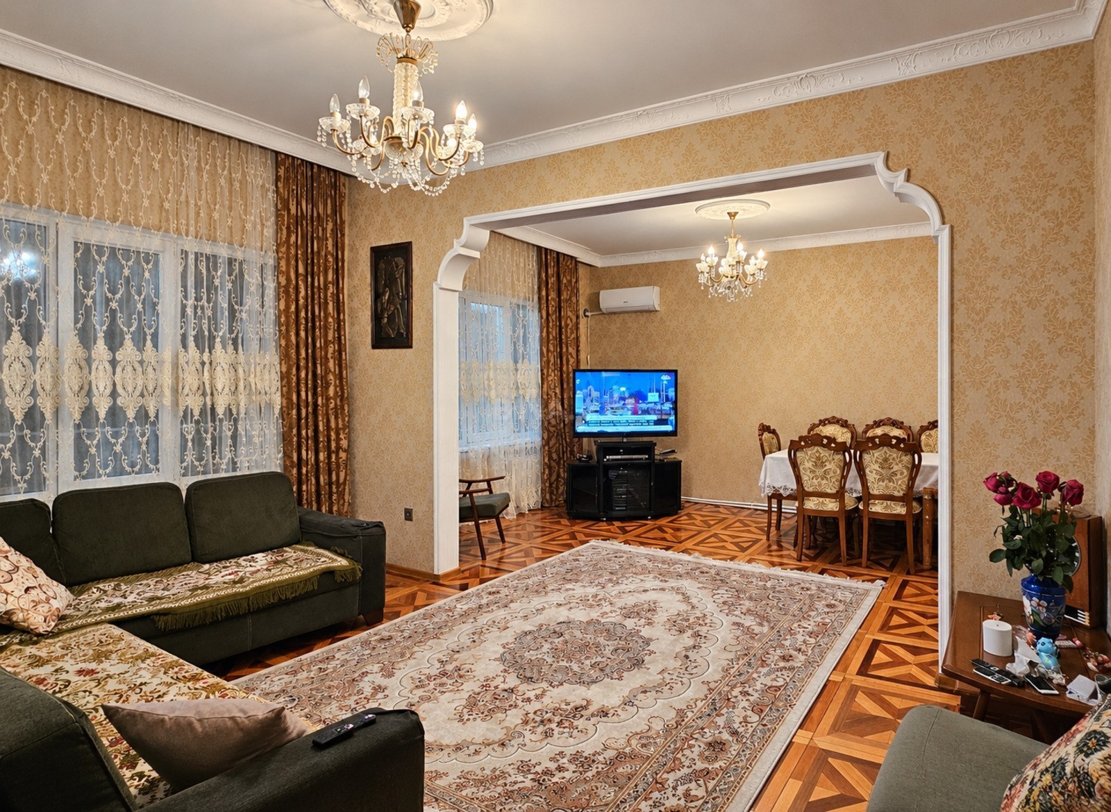 4 otaqlı Köhnə tikili, Həzi Aslanov m., Bakı