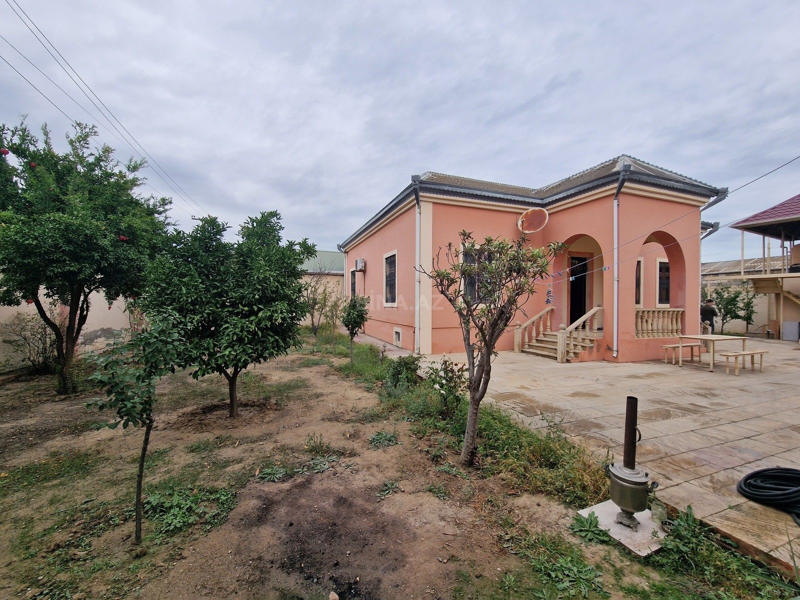 3 otaqlı Həyət evi/Bağ evi, Zabrat q., Bakı