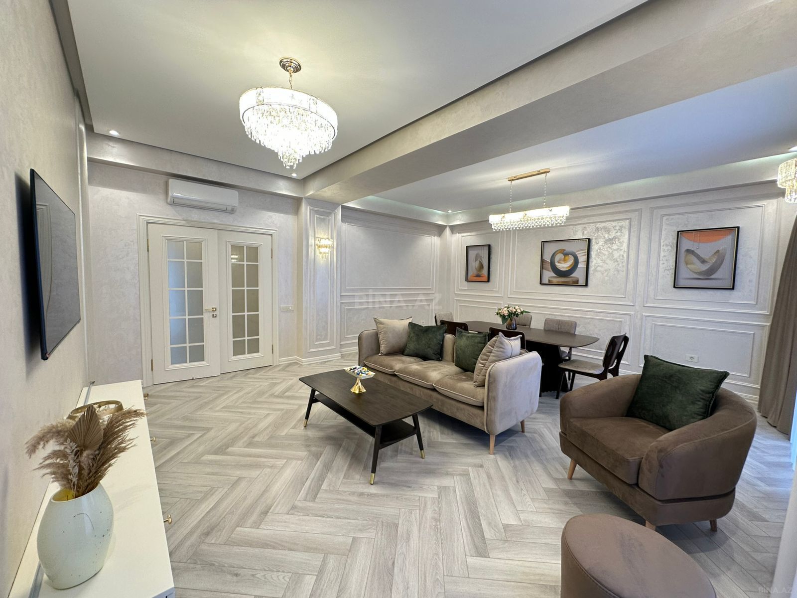3 otaqlı Yeni tikili, Ağ şəhər q., Bakı
