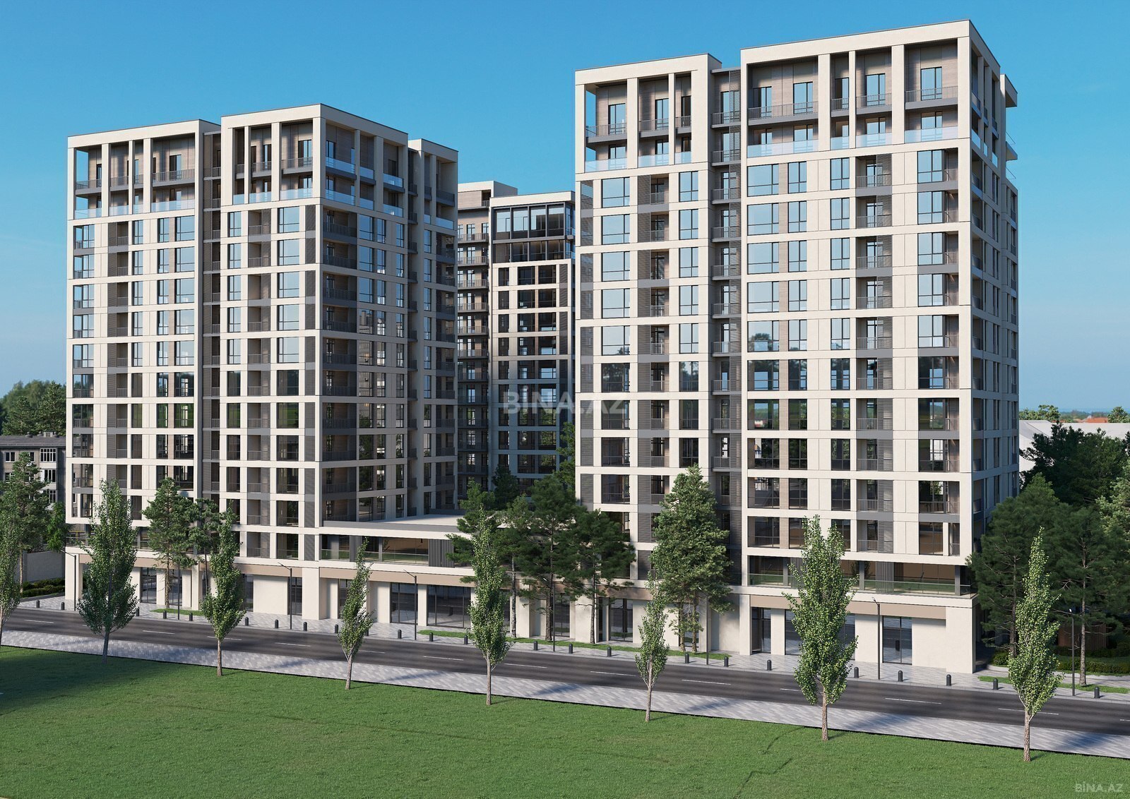 2 otaqlı Yeni tikili, Bakıxanov q., Bakı
