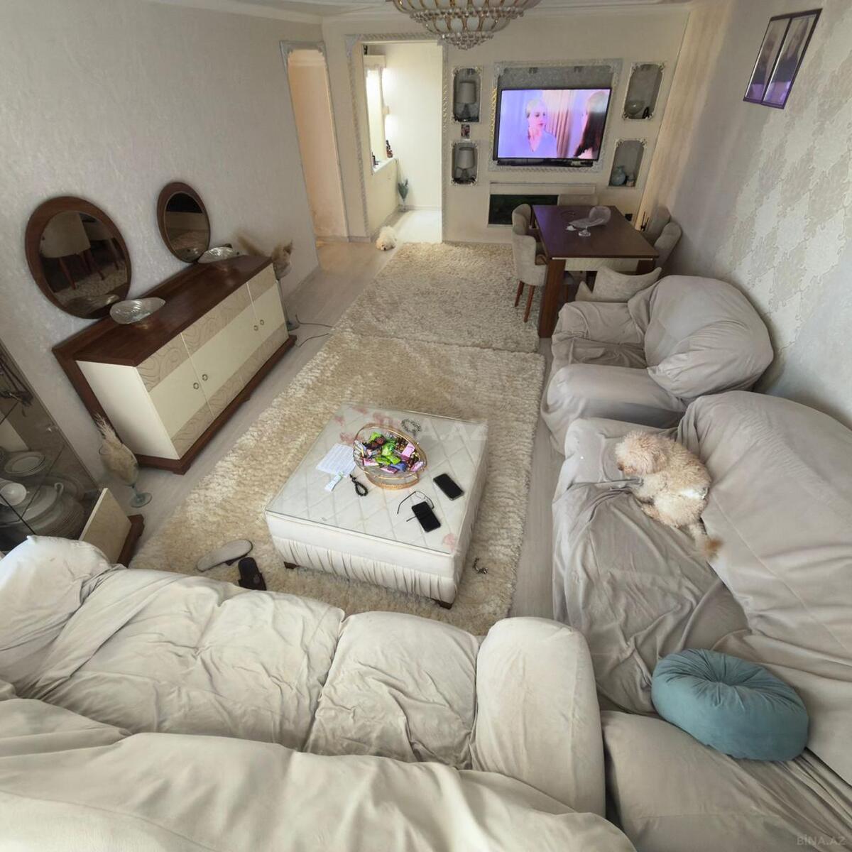 3 otaqlı Yeni tikili, Həzi Aslanov m., Bakı