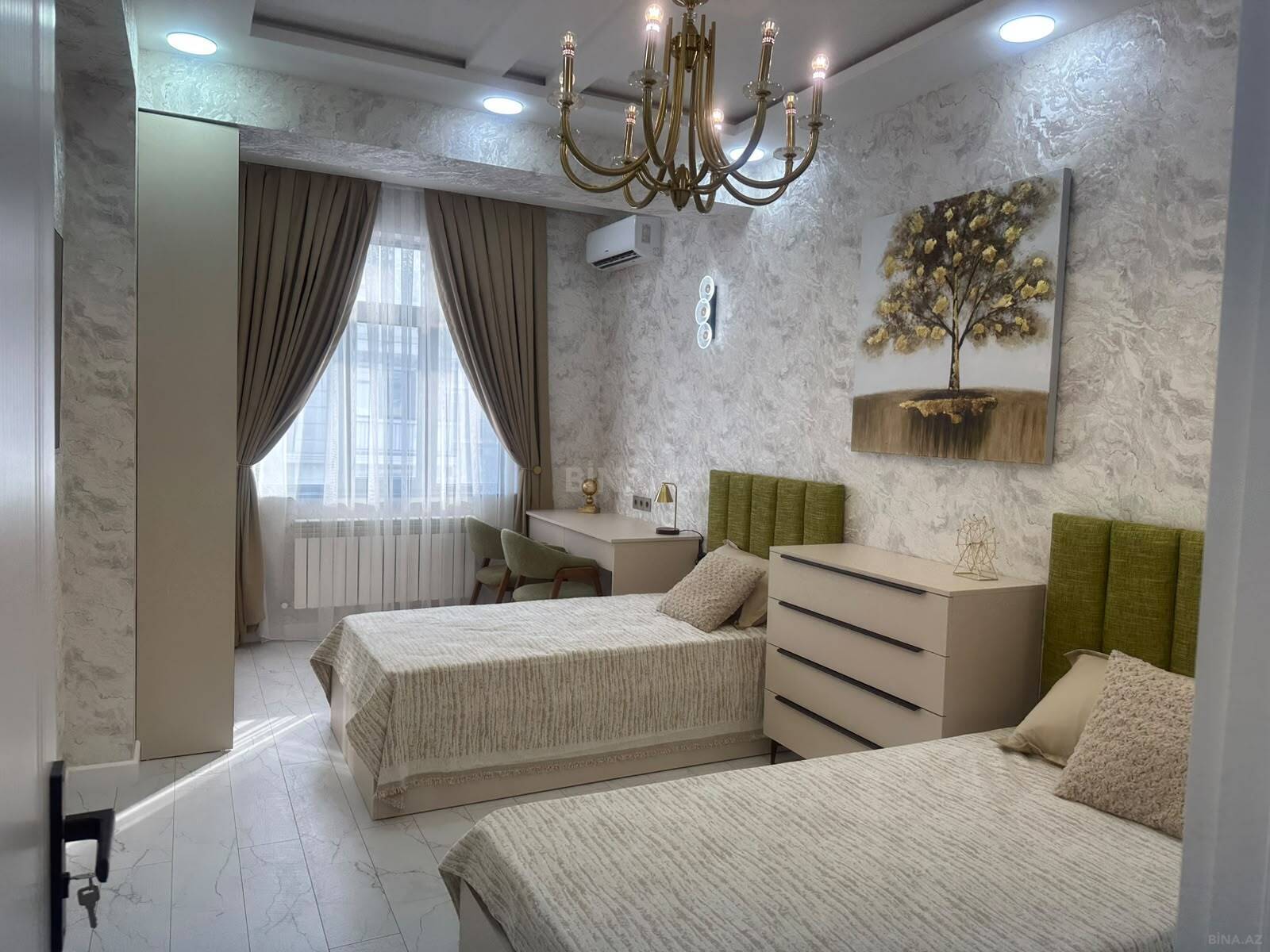 3 otaqlı Yeni tikili, Nəriman Nərimanov m., Bakı