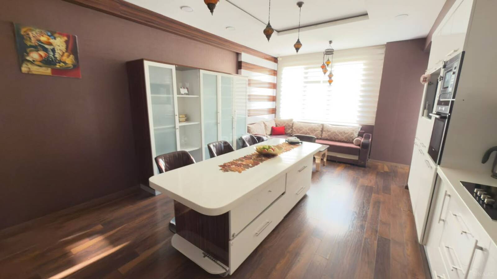 4 otaqlı Yeni tikili, Şah İsmayıl Xətai m., Bakı