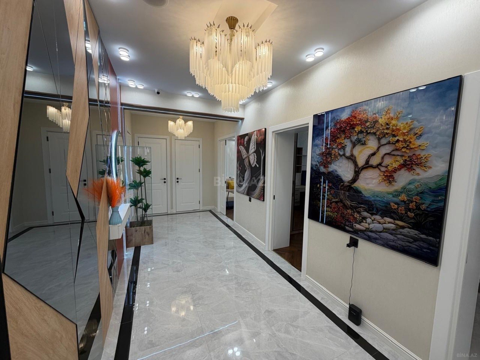 3 otaqlı Yeni tikili, Həzi Aslanov m., Bakı